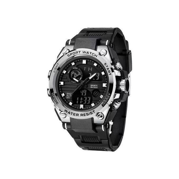 Share this product    OVO TOUMI Toumi Calendar Sporty Waterproof Quartz Men's Watch-Sliver
