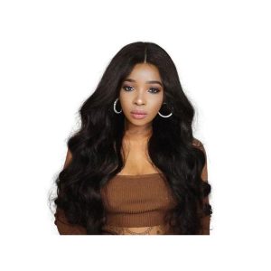 Women Hair Ladies Body Wave Black Long Curly Synthetic Wigs For Women Gift Hair